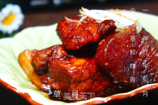 萝卜红烧肉的做法步骤:14