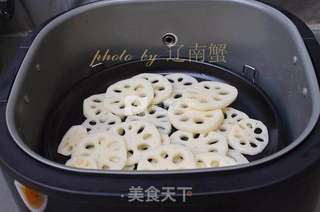 香辣莲藕片的做法步骤:5