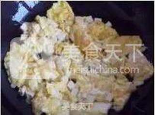 金银豆腐的做法步骤:7