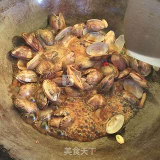 辣炒花蛤的做法步骤:5