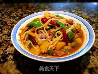 蒜香山西大烩的做法步骤:11