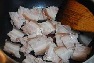 尖椒回锅肉的做法步骤:4