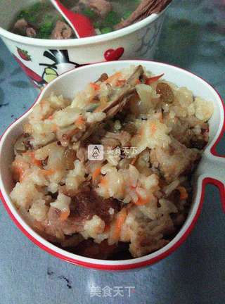 羊肉焖饭——新疆手抓饭的做法步骤:15