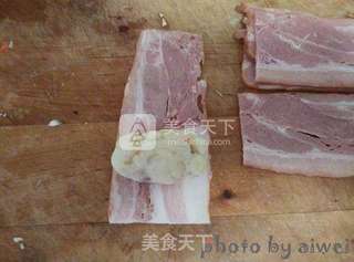 【ACA GT400悦世电烤箱】试用+培根芝士土豆卷的做法步骤:16