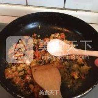 秃黄油捞饭的做法步骤:7