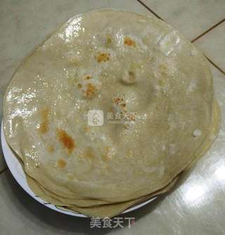 春饼(又称卷饼)的做法步骤:9