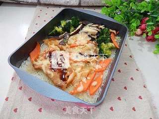 芝士猪排饭的做法步骤:12