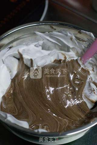 巧克力奶油蛋糕的做法步骤:7
