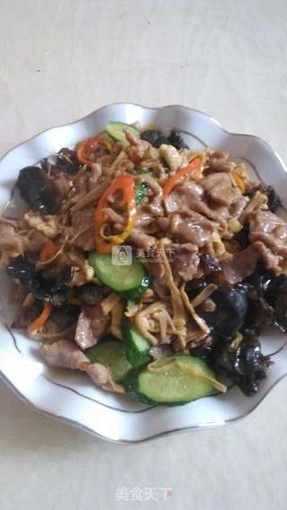 家常小炒木须肉的做法步骤:5