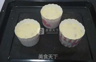 葡萄干酸奶马芬的做法步骤:8