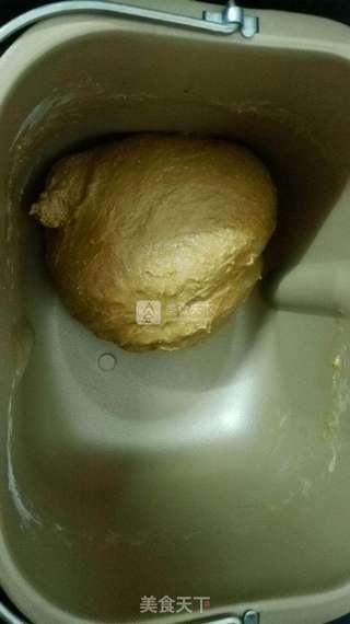 全麦椰蓉红糖面包的做法步骤:3