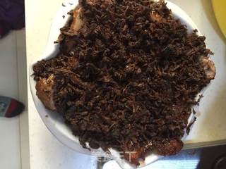 梅干菜扣肉--天仙配的做法步骤:11