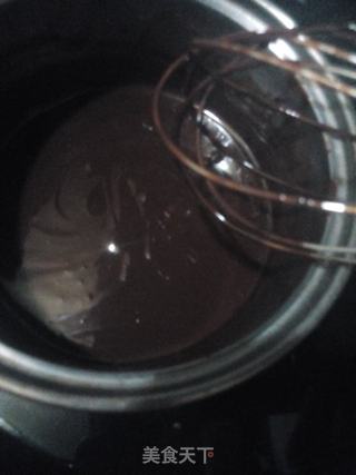 巧克力淋面蛋糕的做法步骤:9