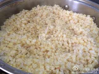 蓝莓绿豆糕by:普蓝高科蓝莓美食特约撰稿人的做法步骤:2