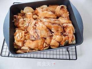 香烤芋仔鸡块的做法步骤:8