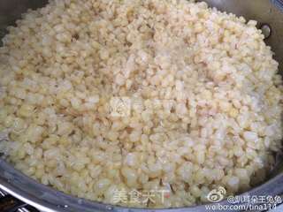 蓝莓绿豆糕by:普蓝高科蓝莓美食特约撰稿人的做法步骤:3