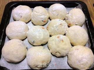 蓝莓香橙小球—袖珍的乡村面包by:普蓝高科蓝莓美食特约撰稿人的做法步骤:14