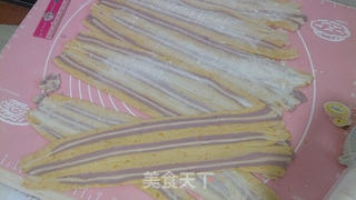 自制浪漫的彩色蝴蝶面的做法步骤:5
