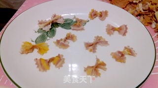 自制浪漫的彩色蝴蝶面的做法步骤:9