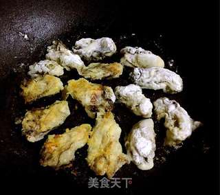 铁板煎牡蛎的做法步骤:7