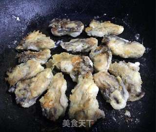 铁板煎牡蛎的做法步骤:8