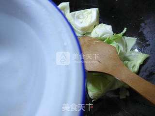番茄鸡蛋炒圆白菜的做法步骤：6