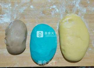 小黄人面包的做法步骤:6