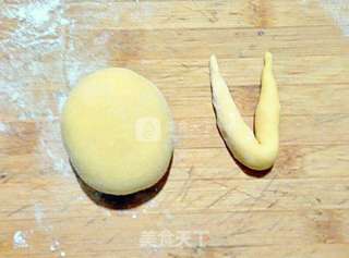 龙猫面包的做法步骤:7