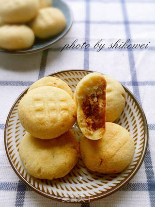肉松饼干的做法步骤:14