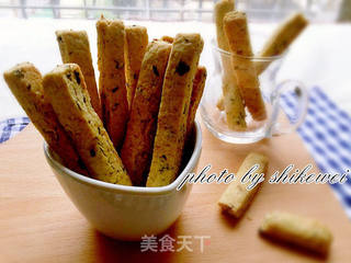 #海苔肉松咸酥饼干条的做法图解14