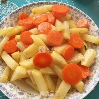 土豆炖海带的做法步骤：2