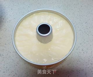 六寸中空海绵蛋糕(新手基础版)的做法步骤:12