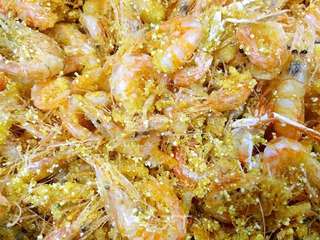 酥炸黄金虾的做法步骤:10