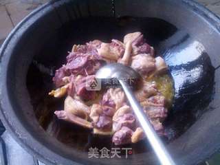 乡村靠大鹅的做法步骤:3
