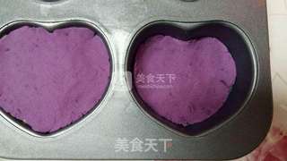 板栗紫薯糯米糕的做法步骤:3