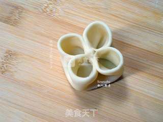 四喜饺子的做法步骤:4