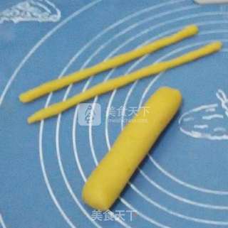 抹茶小兔子曲奇饼干的做法步骤:10