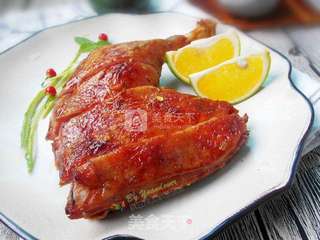 香烤鸭腿的做法步骤:12