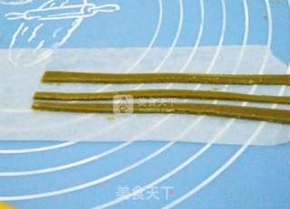 抹茶小兔子曲奇饼干的做法步骤:13