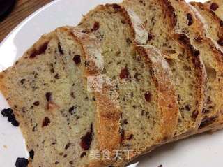 蓝莓蔓越莓亚麻籽面包by:普蓝高科蓝莓美食特约撰稿人的做法步骤:20