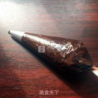 黑芝麻粉马卡龙的做法步骤:24