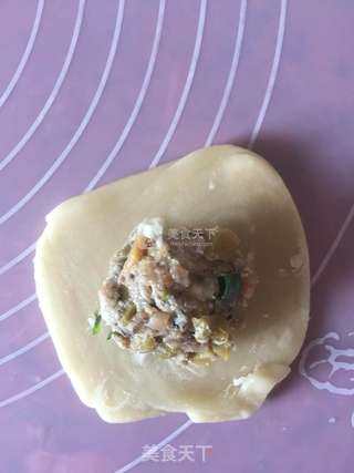 鲜肉酥皮的做法步骤:14