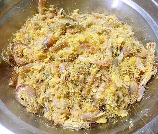 酥炸黄金虾的做法步骤:6