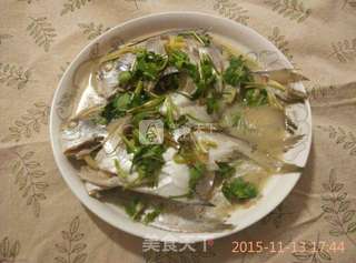 家常炖鲳鱼的做法步骤:8