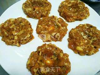 蟹粉蒸肉蛋饼的做法步骤:7
