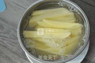 炸薯条的做法步骤:3