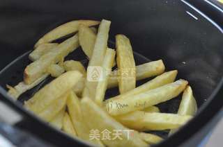 炸薯条的做法步骤:9