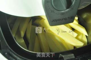 炸薯条的做法步骤:7