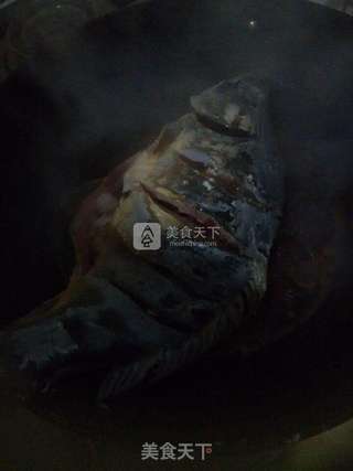 红烧大钱鱼的做法步骤:3