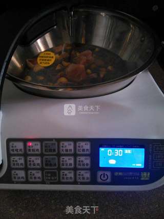 板栗黄焖鸡的做法步骤:8